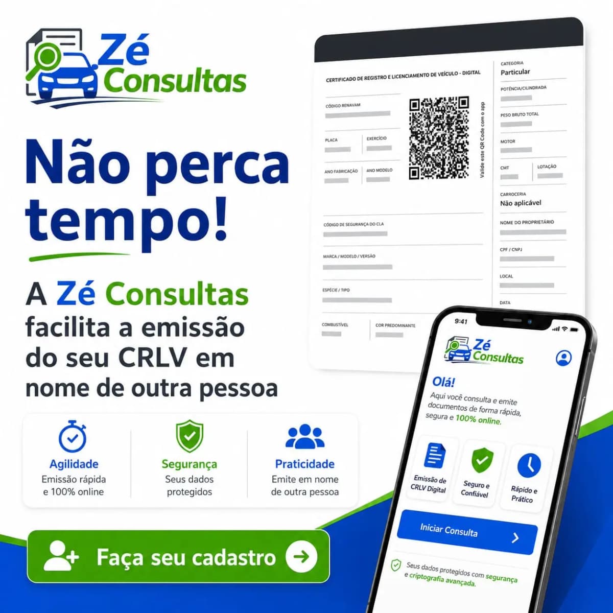 Como baixar CRLV Digital em nome de outra pessoa