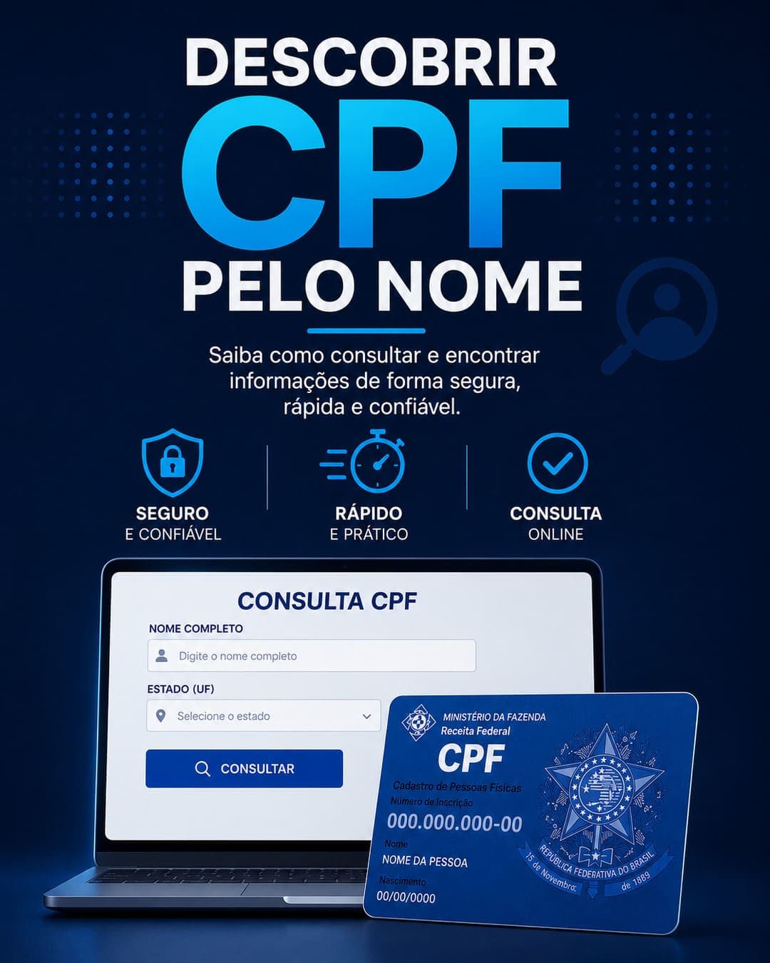 Consulta CPF pelo nome no celular